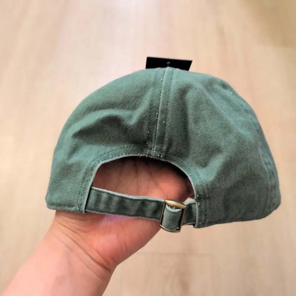 David and Young Pickle Ball Tennis‎ Adjustable Baseball Dad Hat Cap Green